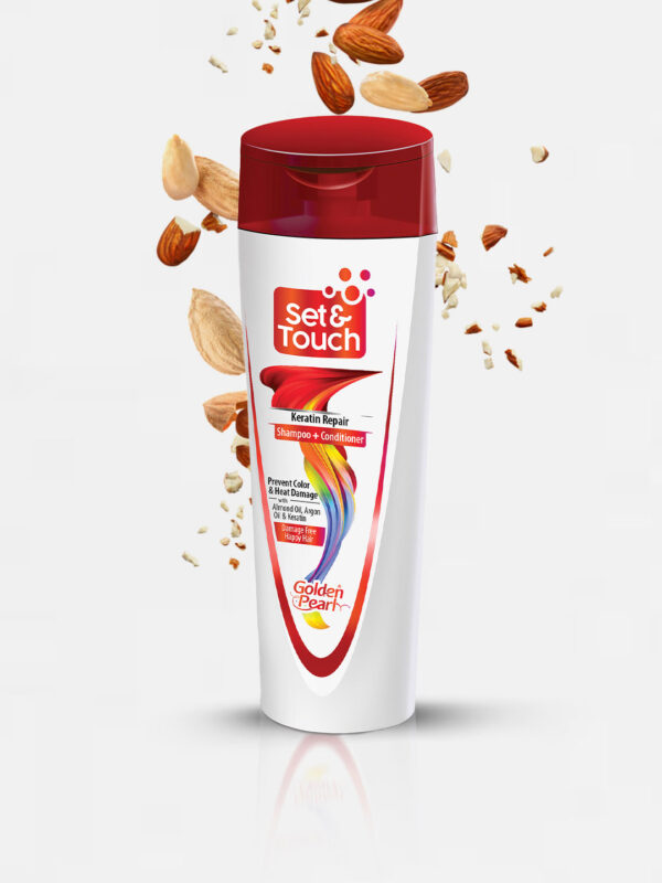 Set and Touch – Keratin Repair Shampoo + Conditioner